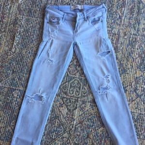 Light washed Hollister jeans